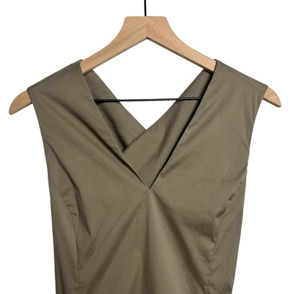 Piazza Sempione Cotton Sleeveless Cutout Sheath Dress, Size 4 (Italian 40) - Picture 2 of 7